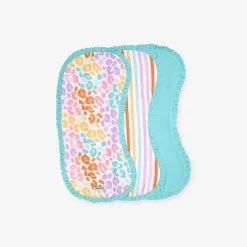 Posh Peanut Burp Cloth Set Outlet