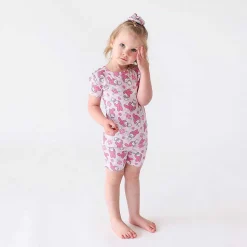 Posh Peanut Classic Pajama Short Set New