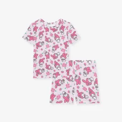 Posh Peanut Classic Pajama Short Set New