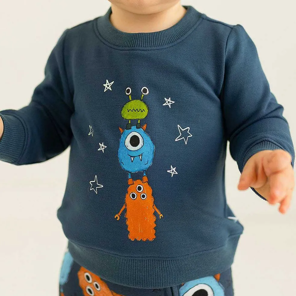Posh Peanut Fleece Pullover Sweatshirt Fashion
