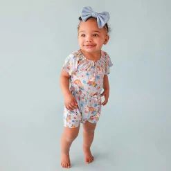Posh Peanut Flutter Romper Best Sale
