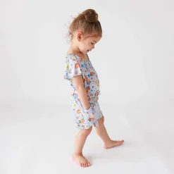 Posh Peanut Flutter Romper Best Sale