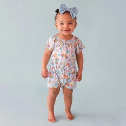 Posh Peanut Flutter Romper Best Sale