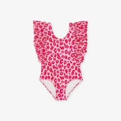 Posh Peanut Flutter Sleeve One Piece Swimsuit Cheap