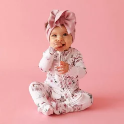 Posh Peanut Footie Ruffled Zippered One Piece Cheap