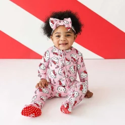 Posh Peanut Footie Ruffled Zippered One Piece Best Sale