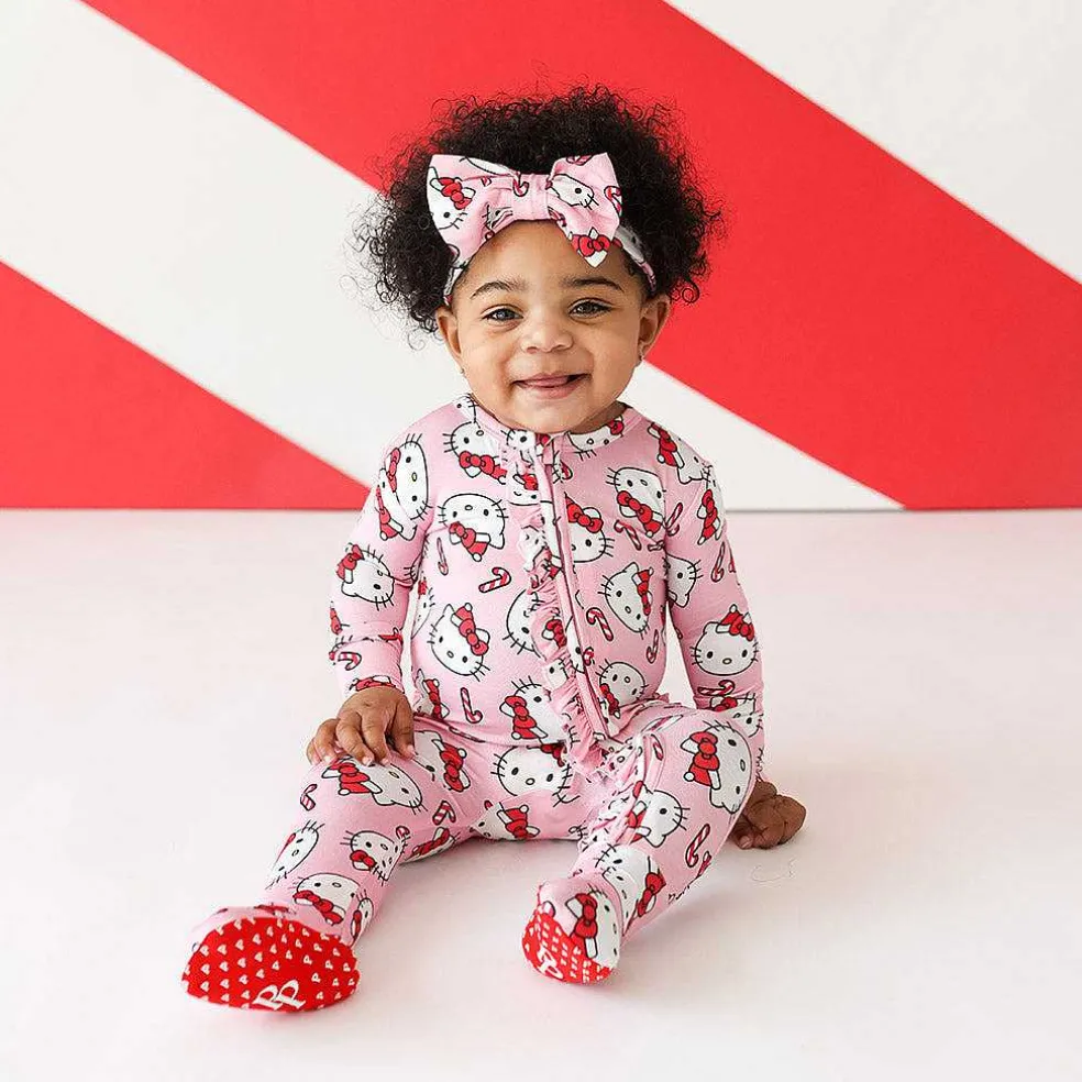 Posh Peanut Footie Ruffled Zippered One Piece Best Sale