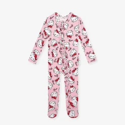 Posh Peanut Footie Ruffled Zippered One Piece Best Sale