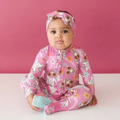Posh Peanut Footie Ruffled Zippered One Piece Cheap