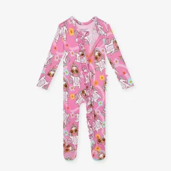 Posh Peanut Footie Ruffled Zippered One Piece Cheap