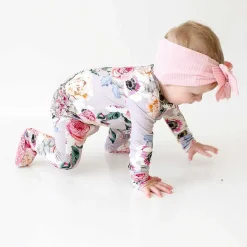 Posh Peanut Footie Ruffled Zippered One Piece Store