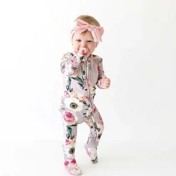 Posh Peanut Footie Ruffled Zippered One Piece Store