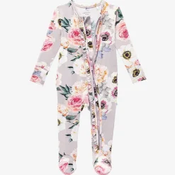 Posh Peanut Footie Ruffled Zippered One Piece Store