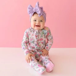 Posh Peanut Footie Ruffled Zippered One Piece Best