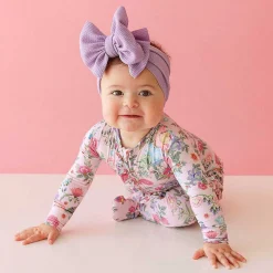 Posh Peanut Footie Ruffled Zippered One Piece Best