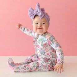 Posh Peanut Footie Ruffled Zippered One Piece Best