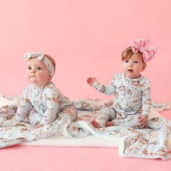 Posh Peanut Footie Ruffled Zippered One Piece Online