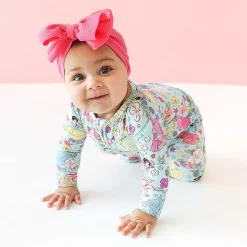 Posh Peanut Footie Ruffled Zippered One Piece Hot