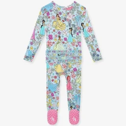 Posh Peanut Footie Ruffled Zippered One Piece Hot
