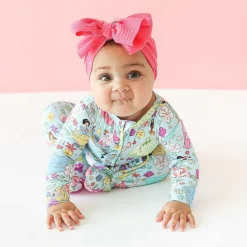 Posh Peanut Footie Ruffled Zippered One Piece Hot