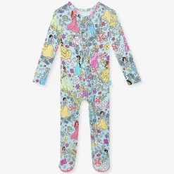 Posh Peanut Footie Ruffled Zippered One Piece Hot