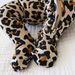 Posh Peanut Footie Ruffled Zippered One Piece Best