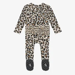 Posh Peanut Footie Ruffled Zippered One Piece Best