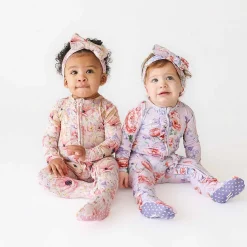 Posh Peanut Footie Ruffled Zippered One Piece Best