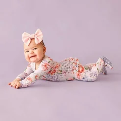Posh Peanut Footie Ruffled Zippered One Piece Best