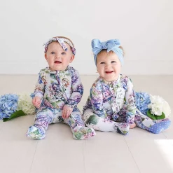 Posh Peanut Footie Ruffled Zippered One Piece Best Sale