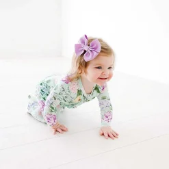 Posh Peanut Footie Ruffled Zippered One Piece Best