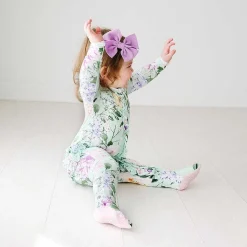 Posh Peanut Footie Ruffled Zippered One Piece Best