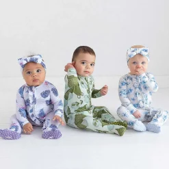 Posh Peanut Footie Ruffled Zippered One Piece Cheap