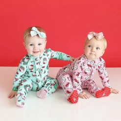 Posh Peanut Footie Ruffled Zippered One Piece Sale