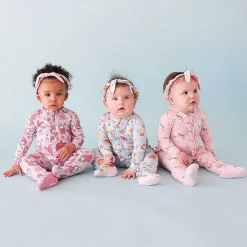 Posh Peanut Footie Ruffled Zippered One Piece Cheap