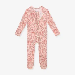 Posh Peanut Footie Ruffled Zippered One Piece Best
