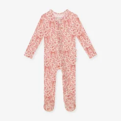 Posh Peanut Footie Ruffled Zippered One Piece Best