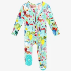 Posh Peanut Footie Zippered One Piece Fashion