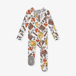 Posh Peanut Footie Zippered One Piece Cheap