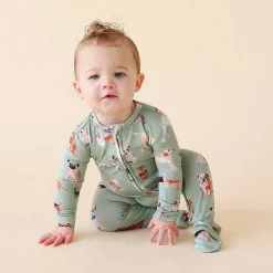 Posh Peanut Footie Zippered One Piece Flash Sale