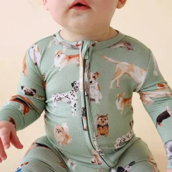 Posh Peanut Footie Zippered One Piece Flash Sale