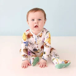 Posh Peanut Footie Zippered One Piece Online