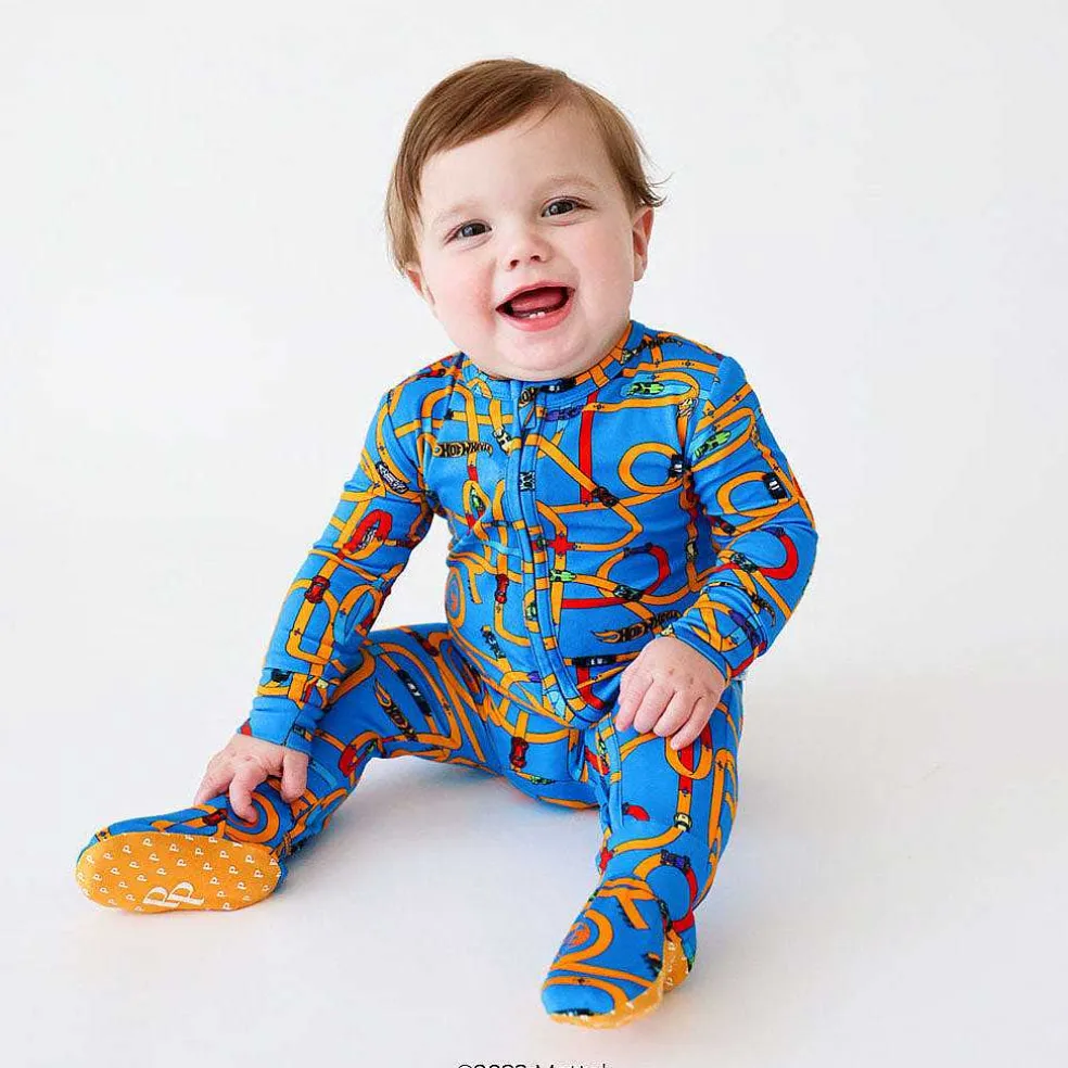 Posh Peanut Footie Zippered One Piece Fashion