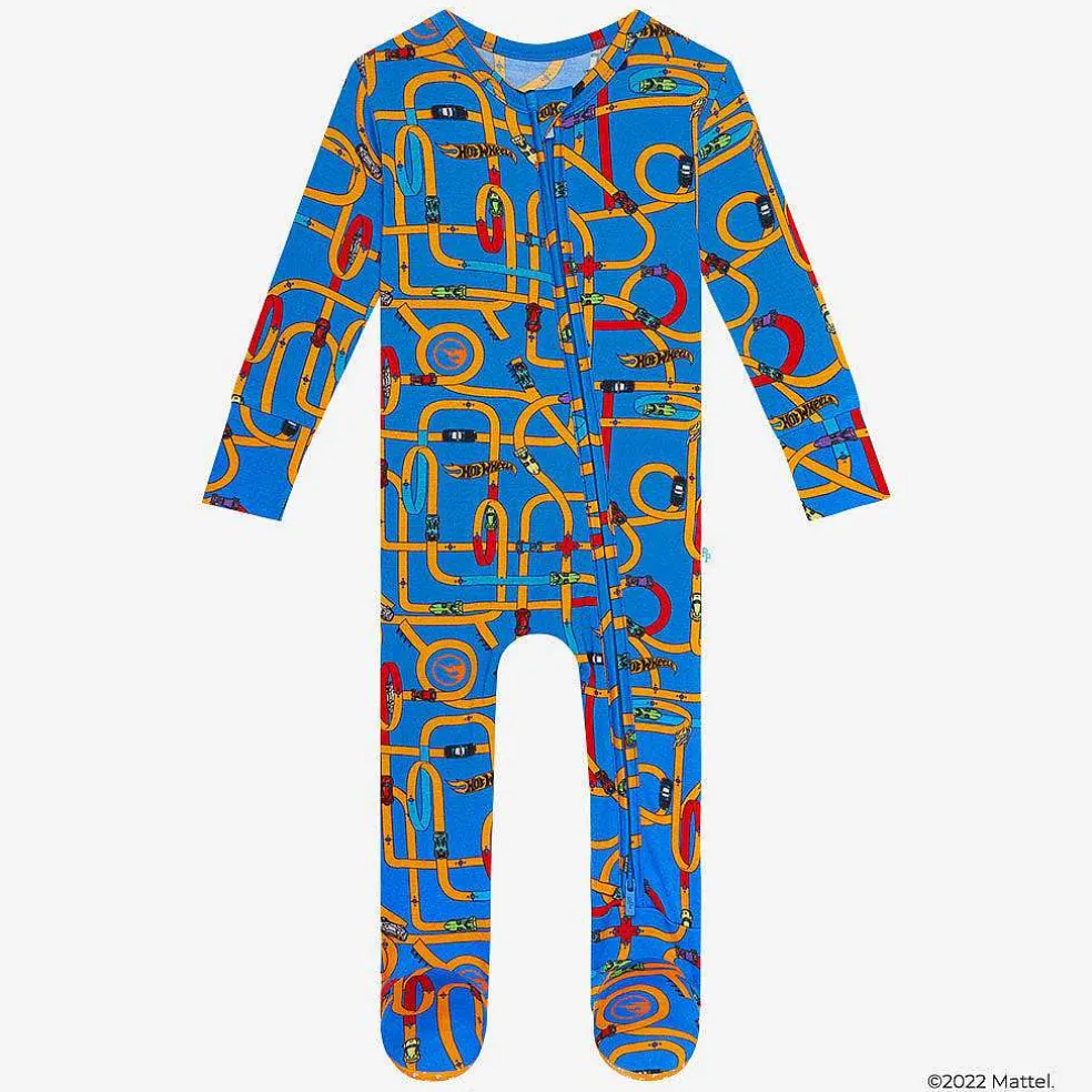 Posh Peanut Footie Zippered One Piece Fashion
