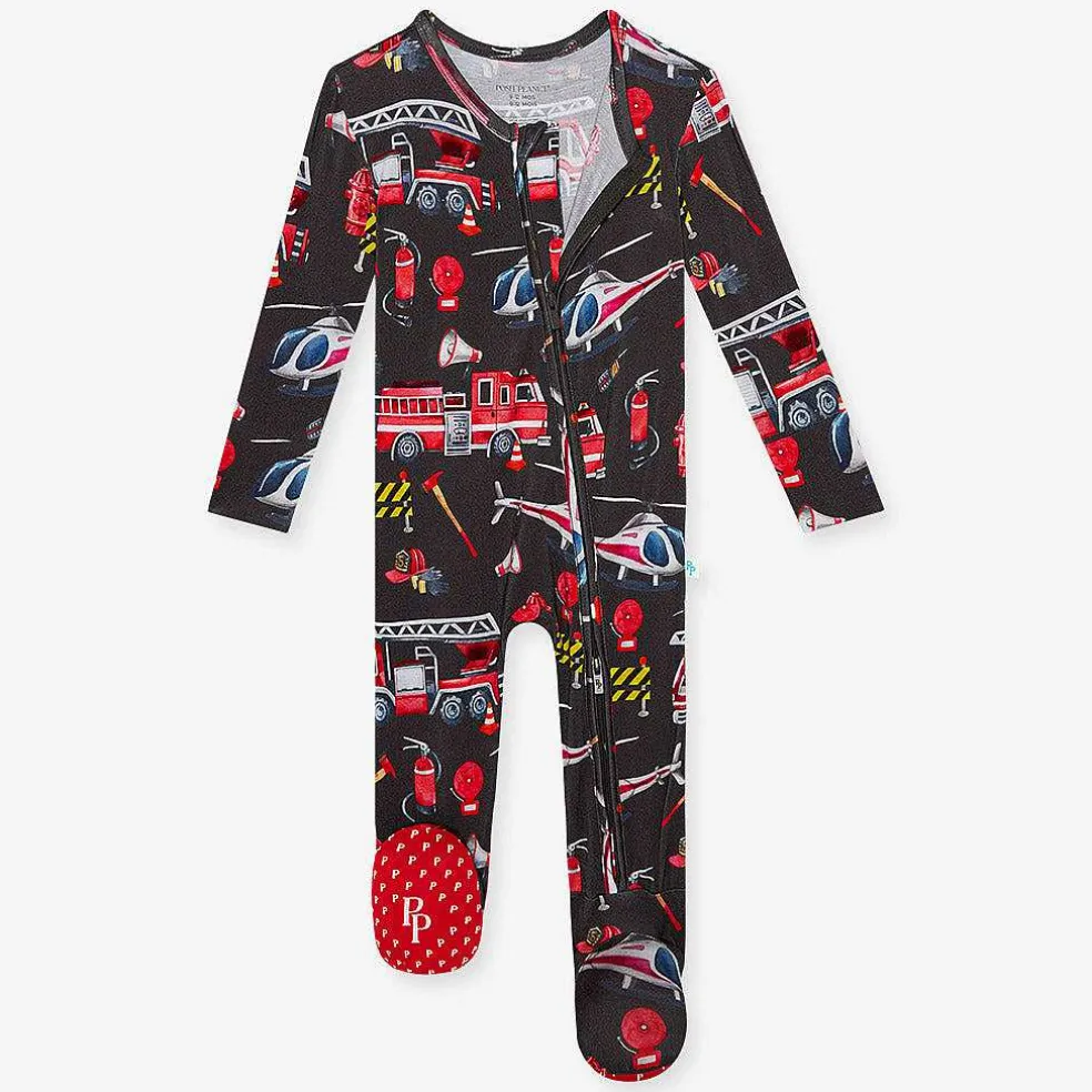 Posh Peanut Footie Zippered One Piece Cheap