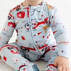 Posh Peanut Footie Zippered One Piece Shop