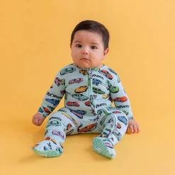 Posh Peanut Footie Zippered One Piece Best Sale
