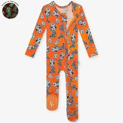 Posh Peanut Footie Zippered One Piece Online