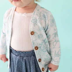 Posh Peanut French Terry Button Cardigan Store