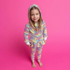 Posh Peanut French Terry Long Sleeve Ruffled Zippered Hoodie Cheap